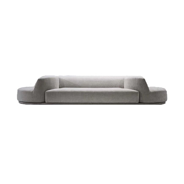 Harris Suede Fabric Contemporary Swivel Sofa Multi-Seater Couch