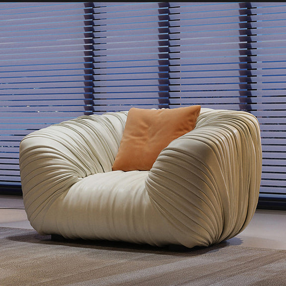 Jarvis Genuine Leather 1seater Sofa HighEnd Couch For Stylish Interi