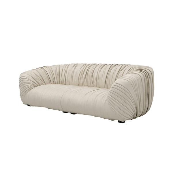 Jarvis Genuine Leather 3-seater Sofa High-End Couch For Stylish Interiors