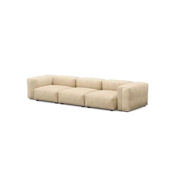 Rodger Suede 3 Modular Sofa Armrest Couch